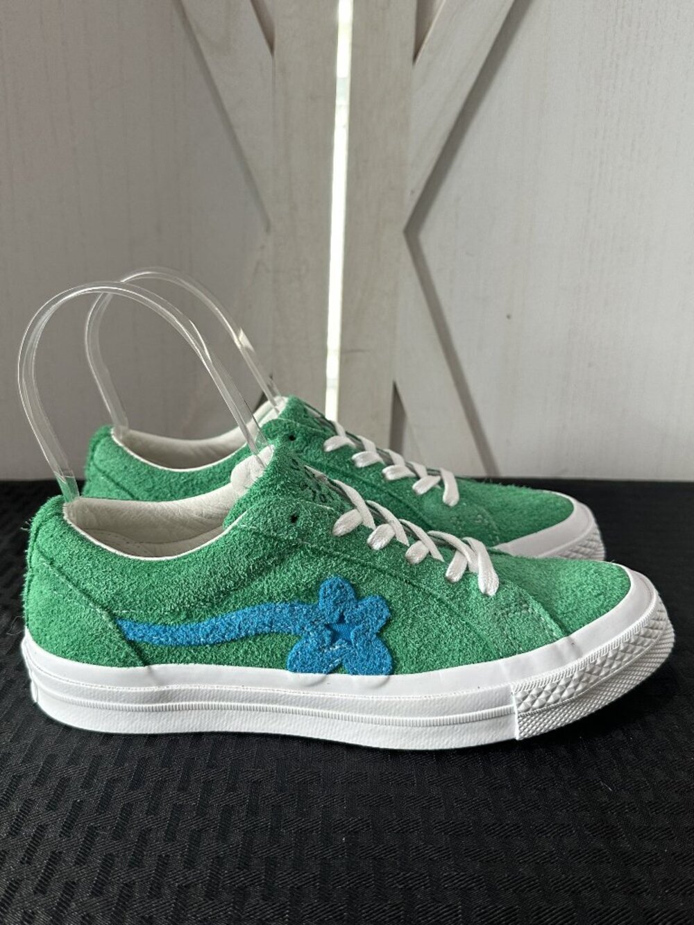 Golf Le Fleur x Converse One Star Ox Sneakers in "Jolly Green" - Picture 2 of 10